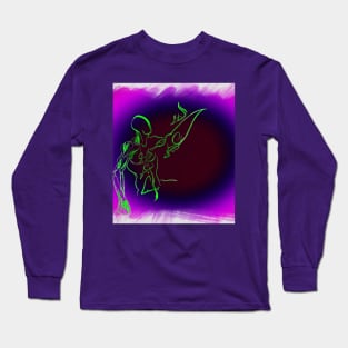 Strong soul! purple Long Sleeve T-Shirt